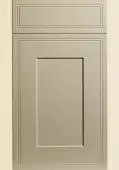 Bella Ivory : Style : Tullymore. MDF Vinyl Wrapped Door/Drawer