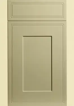 Click Here To Enlarge This Photo Of Bella Vanilla : Style : Tullymore. MDF Vinyl Wrapped Door/Drawer