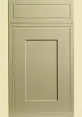 Bella Vanilla : Style : Tullymore. MDF Vinyl Wrapped Door/Drawer