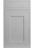 Bella Matt Dove Grey : Style : Tullymore. MDF Vinyl Wrapped Door/Drawer