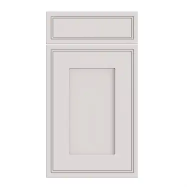 Click Here To Enlarge This Photo Of Bella Supermatt Dove Grey : Style : Tullymore. MDF Vinyl Wrapped Door/Drawer