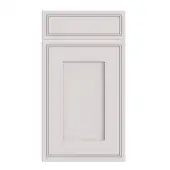 Bella Supermatt Dove Grey : Style : Tullymore. MDF Vinyl Wrapped Door/Drawer