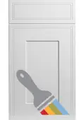 Bella Paintable : Style : Tullymore. MDF Vinyl Wrapped Door/Drawer