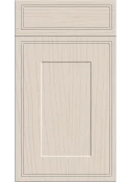 Click Here To Enlarge This Photo Of Bella Supermatt Taupe Grey : Style : Tullymore. MDF Vinyl Wrapped Door/Drawer