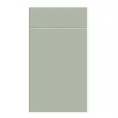 Bella Supermatt Sage Green : Style : Venice. MDF Vinyl Wrapped Door/Drawer