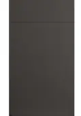 Bella Supermatt Graphite : Style : Venice. MDF Vinyl Wrapped Door/Drawer