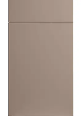Click Here To Enlarge This Photo Of Bella Supermatt Cashmere : Style : Venice. MDF Vinyl Wrapped Door/Drawer