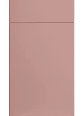 Click Here To Enlarge This Photo Of Bella Supermatt Blush Pink : Style : Venice. MDF Vinyl Wrapped Door/Drawer