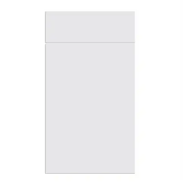 Click Here To Enlarge This Photo Of Bella Supermatt White : Style : Venice. MDF Vinyl Wrapped Door/Drawer