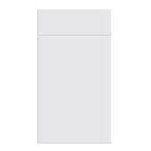 Bella Supermatt White : Style : Venice. MDF Vinyl Wrapped Door/Drawer