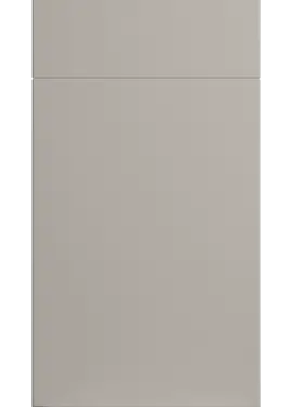 Click Here To Enlarge This Photo Of Bella Supermatt Pebble : Style : Venice. MDF Vinyl Wrapped Door/Drawer