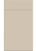 Bella Supermatt Macademia : Style : Venice. MDF Vinyl Wrapped Door/Drawer