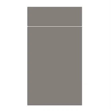 Click Here To Enlarge This Photo Of Bella Supermatt Dust Grey : Style : Venice. MDF Vinyl Wrapped Door/Drawer