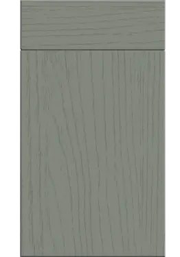 Click Here To Enlarge This Photo Of Bella Paintflow Matt Sage Green : Style : Venice. MDF Vinyl Wrapped Door/Drawer