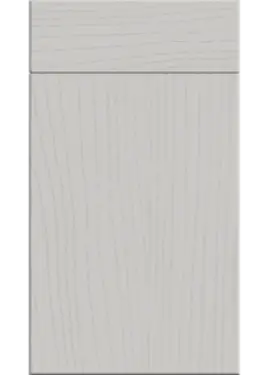 Click Here To Enlarge This Photo Of Bella Paintflow Matt Light Grey : Style : Venice. MDF Vinyl Wrapped Door/Drawer