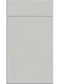 Bella Paintflow Matt Light Grey : Style : Venice. MDF Vinyl Wrapped Door/Drawer