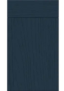 Click Here To Enlarge This Photo Of Bella Paintflow Matt Indigo Blue : Style : Venice. MDF Vinyl Wrapped Door/Drawer