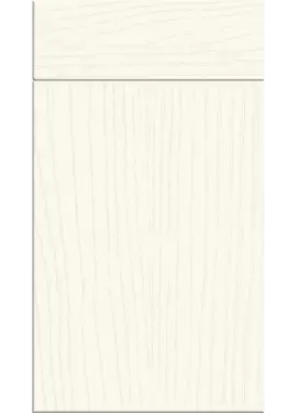 Click Here To Enlarge This Photo Of Bella Paintflow Matt White : Style : Venice. MDF Vinyl Wrapped Door/Drawer