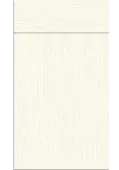 Bella Paintflow Matt White : Style : Venice. MDF Vinyl Wrapped Door/Drawer