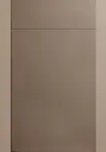 Bella Matt Stone Grey : Style : Venice. MDF Vinyl Wrapped Door/Drawer