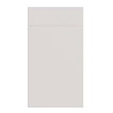 Click Here To Enlarge This Photo Of Bella Matt Dove Grey : Style : Venice. MDF Vinyl Wrapped Door/Drawer