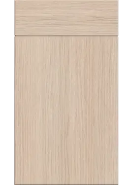 Click Here To Enlarge This Photo Of Bella Light Vicenza Oak : Style : Venice. MDF Vinyl Wrapped Door/Drawer