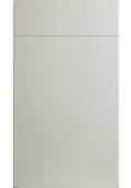 Bella High Gloss White : Style : Venice. MDF Vinyl Wrapped Door/Drawer