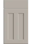 Bella Supermatt Pebble : Style : Chester. MDF Vinyl Wrapped Door/Drawer