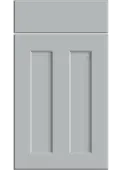 Bella Supermatt Dove Grey : Style : Chester. MDF Vinyl Wrapped Door/Drawer