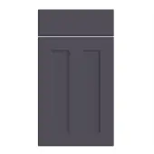 Bella Supermatt Indigo Blue : Style : Chester. MDF Vinyl Wrapped Door/Drawer