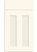 Bella Antique White : Style : Chester. MDF Vinyl Wrapped Door/Drawer
