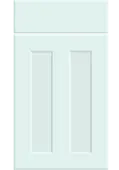Bella Supermatt Scandinavian Blue : Style : Chester. MDF Vinyl Wrapped Door/Drawer