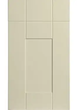 Click Here To Enlarge This Photo Of Bella Alabaster : Style : Warwick. MDF Vinyl Wrapped Door/Drawer