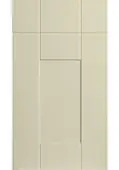 Bella Alabaster : Style : Warwick. MDF Vinyl Wrapped Door/Drawer