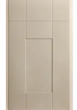 Click Here To Enlarge This Photo Of Bella Matt Mussel : Style : Warwick. MDF Vinyl Wrapped Door/Drawer