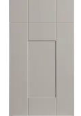 Bella Supermatt Pebble : Style : Warwick. MDF Vinyl Wrapped Door/Drawer