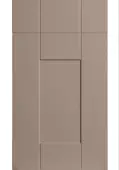 Bella Supermatt Cashmere : Style : Warwick. MDF Vinyl Wrapped Door/Drawer