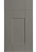 Bella Supermatt Taupe : Style : Warwick. MDF Vinyl Wrapped Door/Drawer
