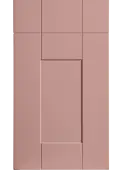 Bella Supermatt Blush Pink : Style : Warwick. MDF Vinyl Wrapped Door/Drawer