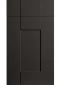 Bella Supermatt Graphite : Style : Warwick. MDF Vinyl Wrapped Door/Drawer