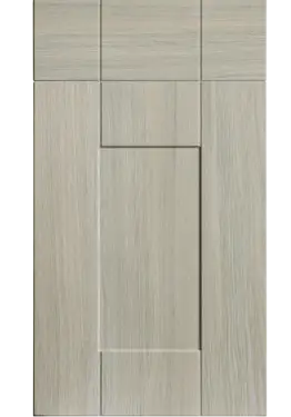 Click Here To Enlarge This Photo Of Bella Urban Oak : Style : Warwick. MDF Vinyl Wrapped Door/Drawer