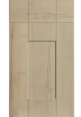 Click Here To Enlarge This Photo Of Bella Halifax Natural Oak : Style : Warwick. MDF Vinyl Wrapped Door/Drawer