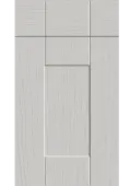 Bella Paintflow Matt Light Grey : Style : Warwick. MDF Vinyl Wrapped Door/Drawer