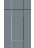 Bella Supermatt Mood Grey : Style : Warwick. MDF Vinyl Wrapped Door/Drawer