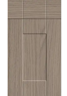 Click Here To Enlarge This Photo Of Bella Grey Vicenza Oak : Style : Warwick. MDF Vinyl Wrapped Door/Drawer