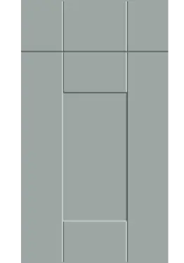 Click Here To Enlarge This Photo Of Bella Supermatt Duck Egg : Style : Warwick. MDF Vinyl Wrapped Door/Drawer
