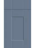 Bella Supermatt Misty Blue : Style : Warwick. MDF Vinyl Wrapped Door/Drawer