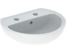 Twyford Alcona Handrinse Basin 2 Tap Hole 40 cm  x 30cm- White AR4812WH