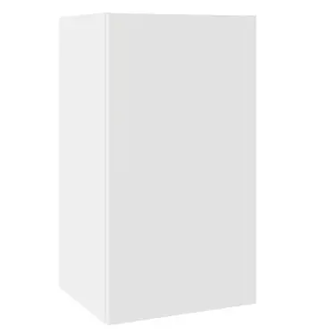 Click Here To Enlarge This Photo Of KitchenKit Value Slab Matt Snow White 400 Wall Kitchen Cabinet Flatpack - FKKV4012