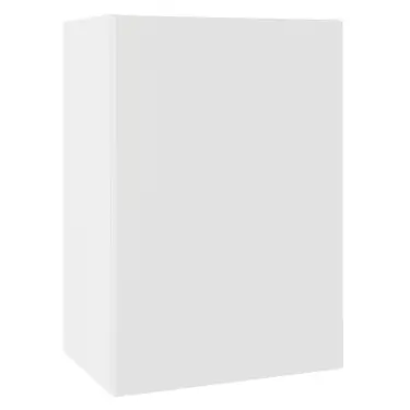 Click Here To Enlarge This Photo Of KitchenKit Value Slab Matt Snow White 500 Wall Kitchen Cabinet Flatpack - FKKV4013